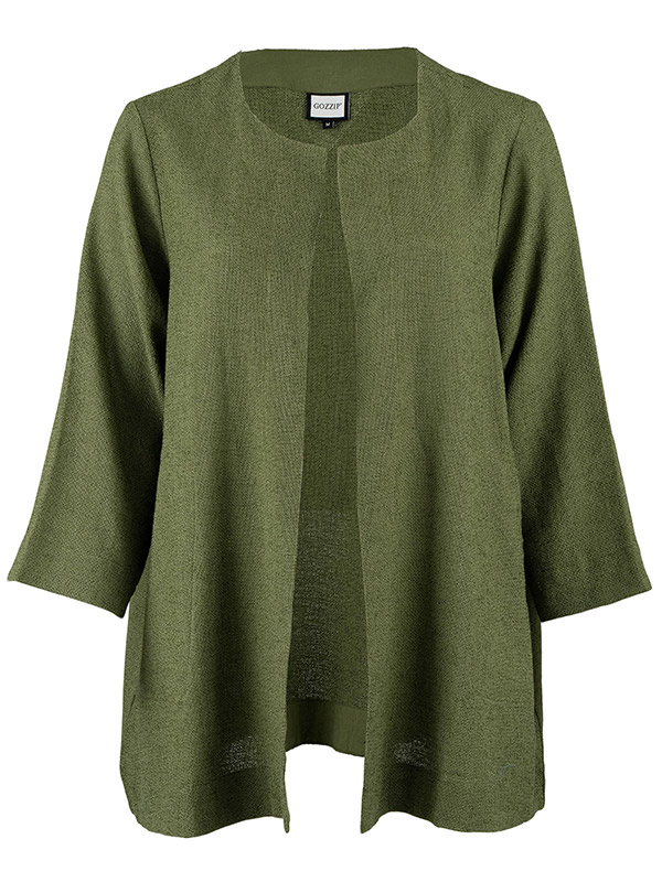 JOSEFIN - Plus Size Vest fra Gozzip