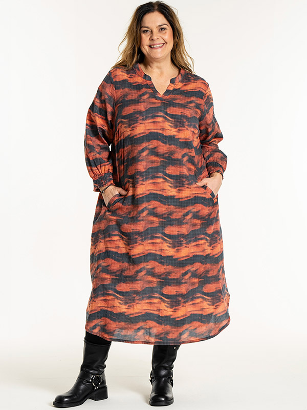 GVALDIS - Plus Size Jurk fra Gozzip