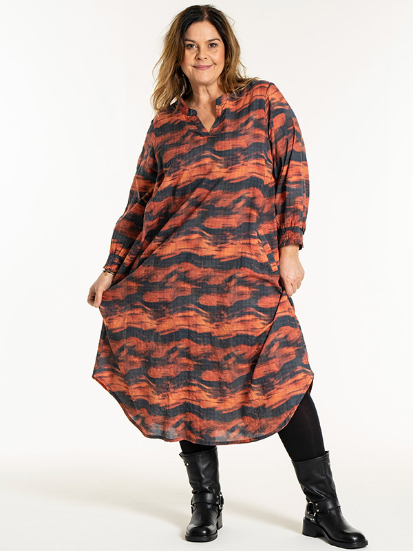 GVALDIS - Plus Size Jurk fra Gozzip