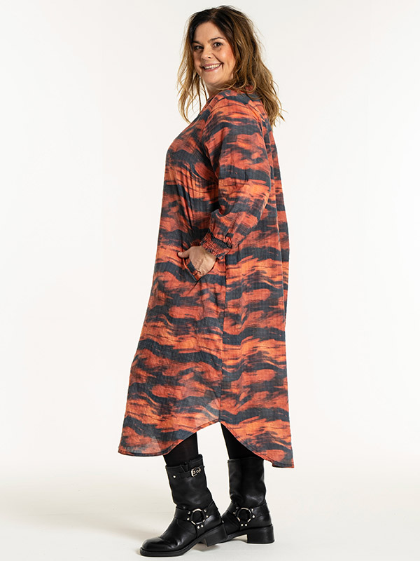 GVALDIS - Plus Size Jurk fra Gozzip
