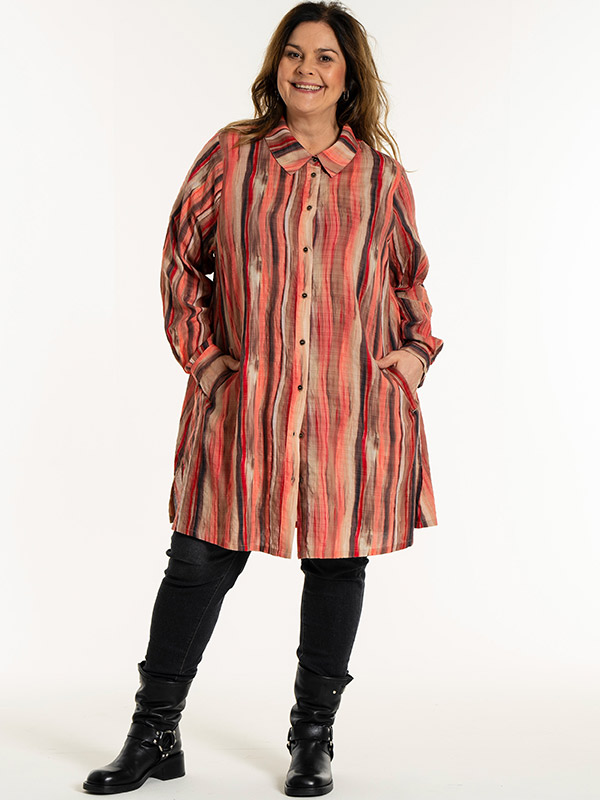 JANNIT - Plus Size Overhemd fra Gozzip