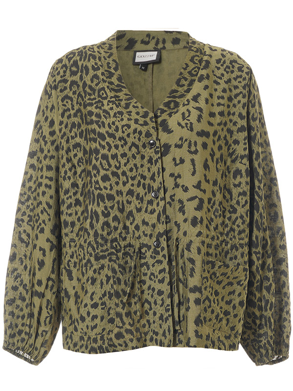 ELLIE - Plus Size Jas fra Gozzip