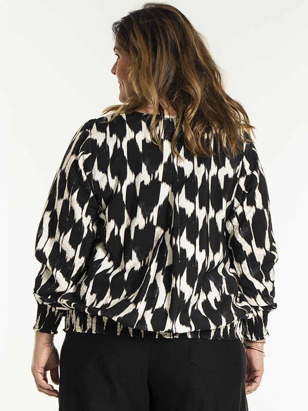 MIRABELLE - Plus Size Blouse fra Gozzip
