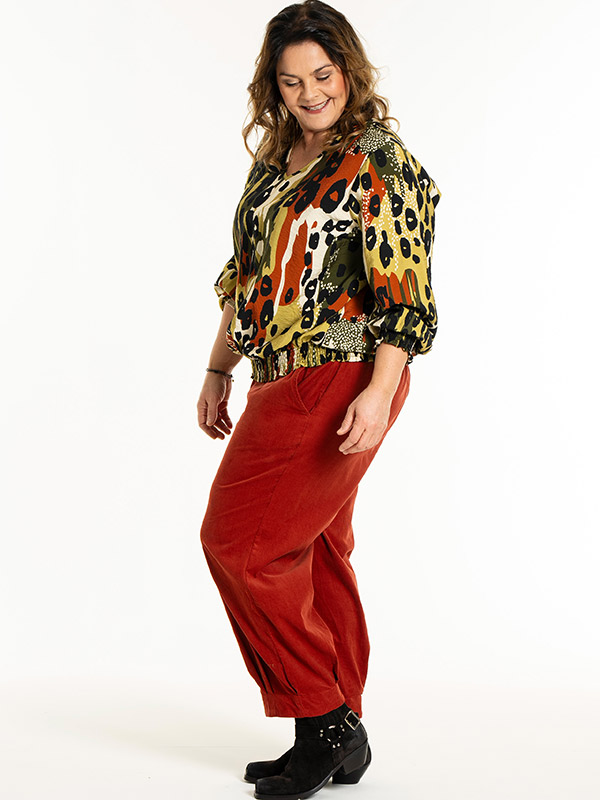 MIRABELLE - Plus Size Blouse fra Gozzip