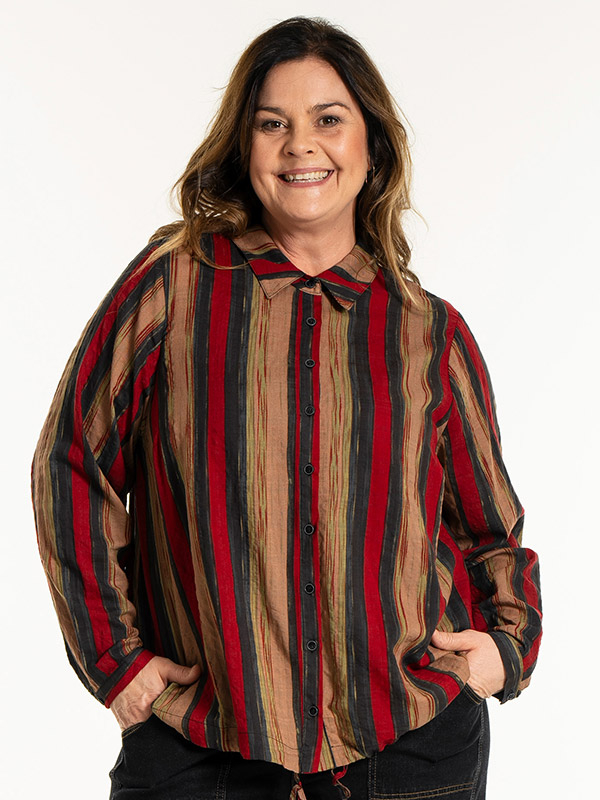 GMADISON - Plus Size Overhemd fra Gozzip