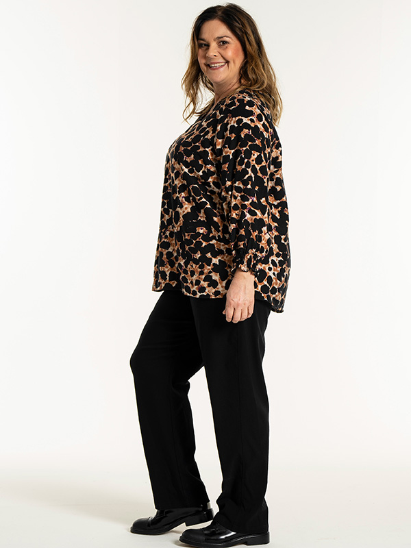 KETTY - Plus Size Blouse fra Gozzip