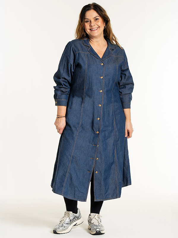 EVELYN - Plus Size Jurk fra Gozzip