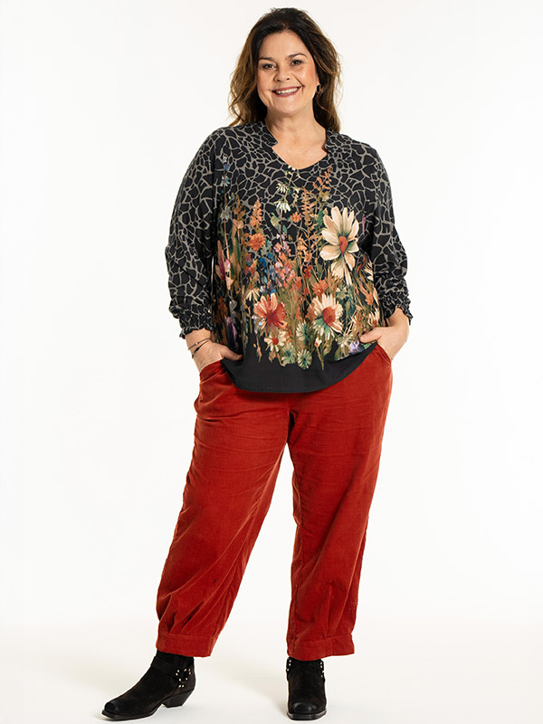 KETTY - Plus Size Blouse fra Gozzip