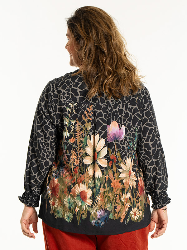 KETTY - Plus Size Blouse fra Gozzip