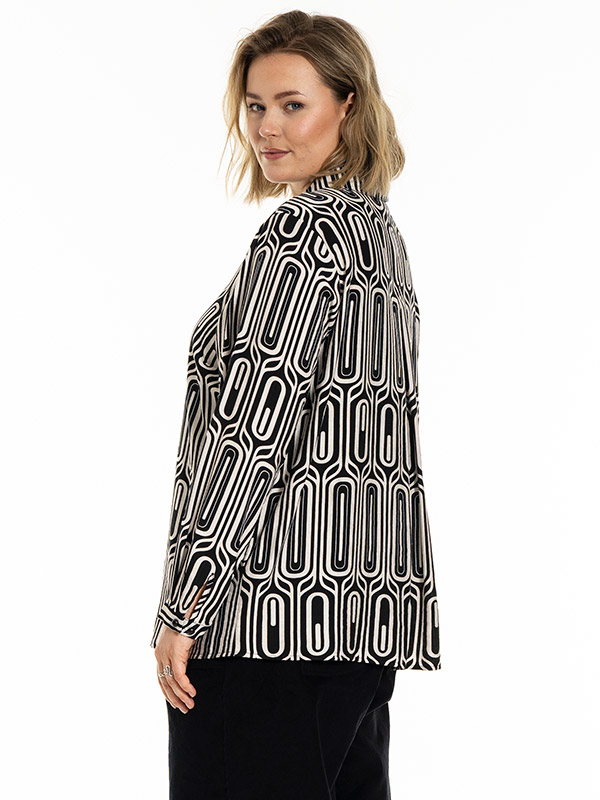 GKARINA - Plus Size Overhemd fra Gozzip