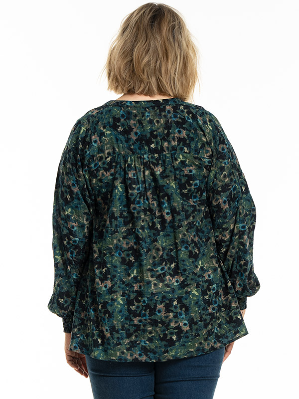 GMALINA - Plus Size Blouse fra Gozzip