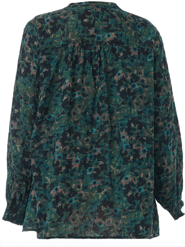 GMALINA - Plus Size Blouse fra Gozzip