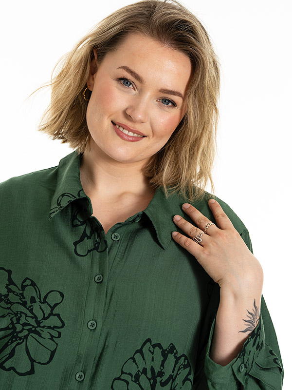 GEDITH - Plus Size Tunic fra Gozzip