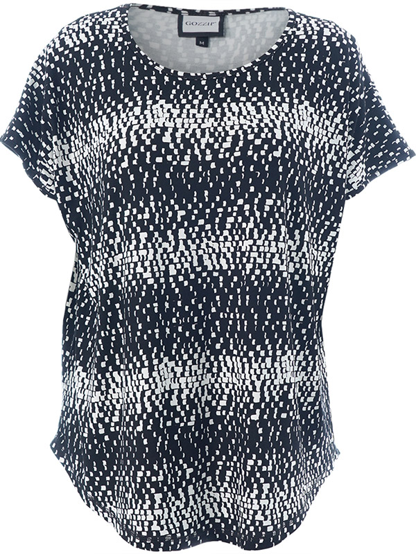 GITTE - Plus Size T-shirt fra Gozzip