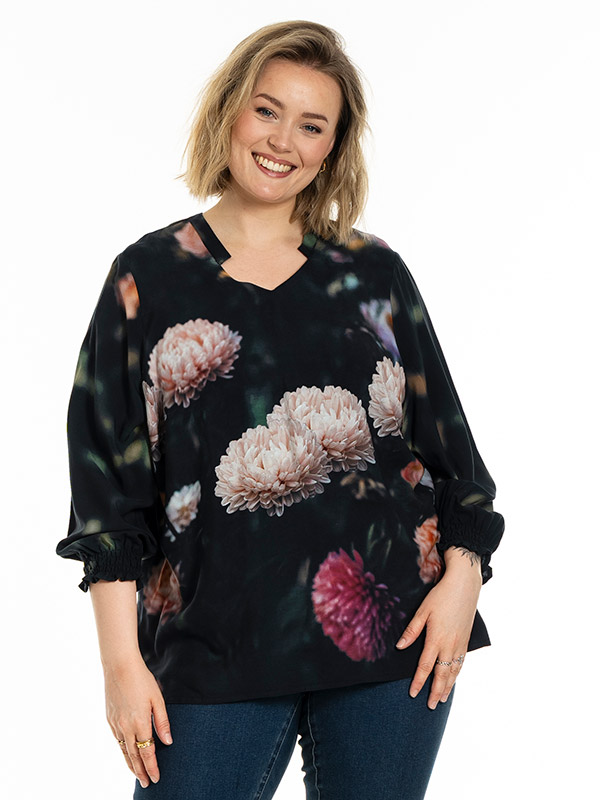 GKETTY - Plus Size Blouse fra Gozzip