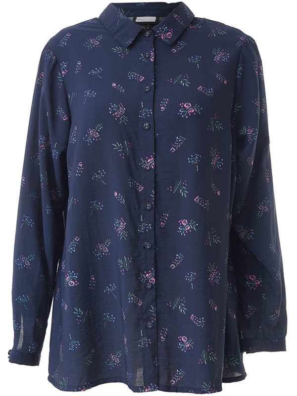 GKARINA - Plus Size Overhemd fra Gozzip