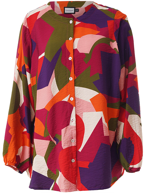 GNOVA - Plus Size Overhemd fra Gozzip