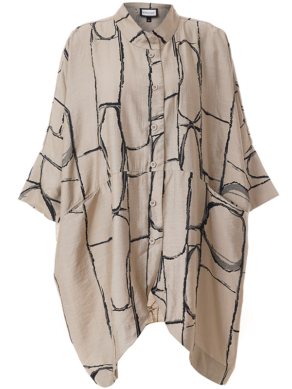 GSILJE - Plus Size Vest fra Gozzip