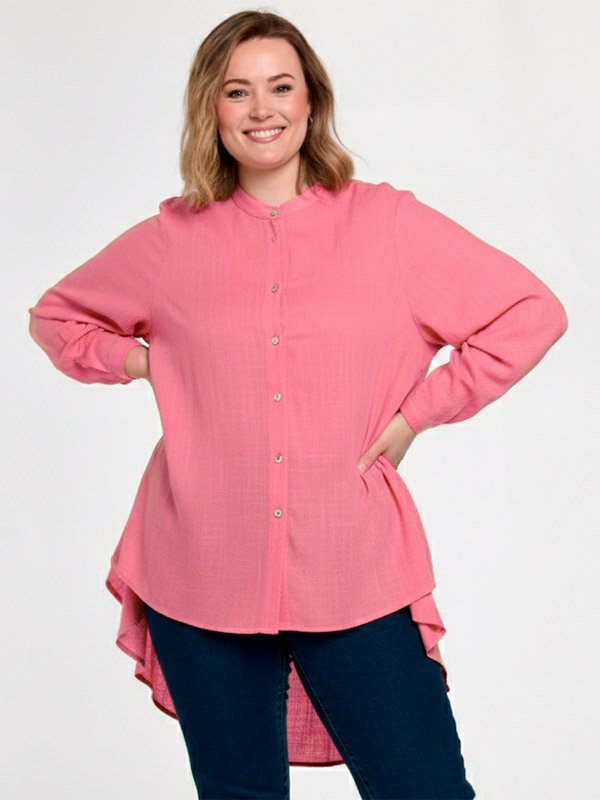 GAGNES - Plus Size Overhemd fra Gozzip