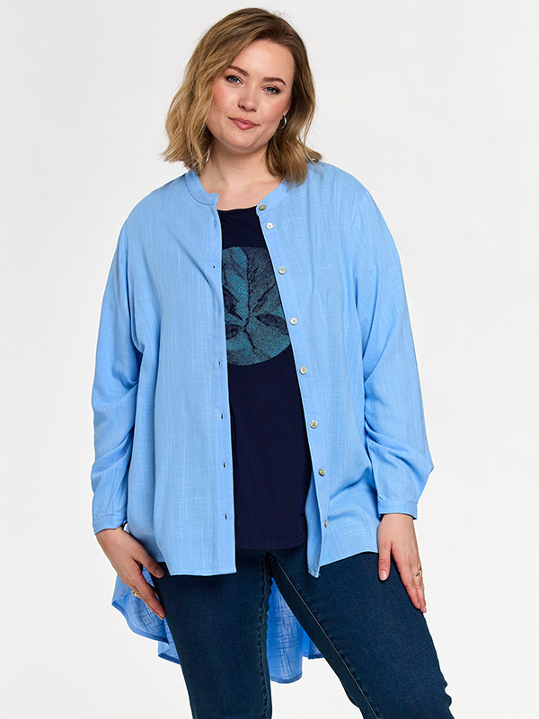 GAGNES - Plus Size Overhemd fra Gozzip