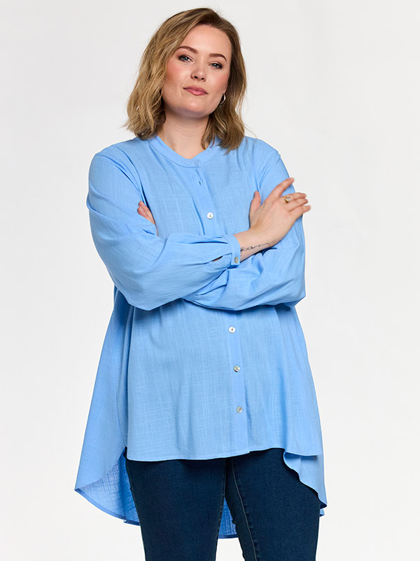 GAGNES - Plus Size Overhemd fra Gozzip