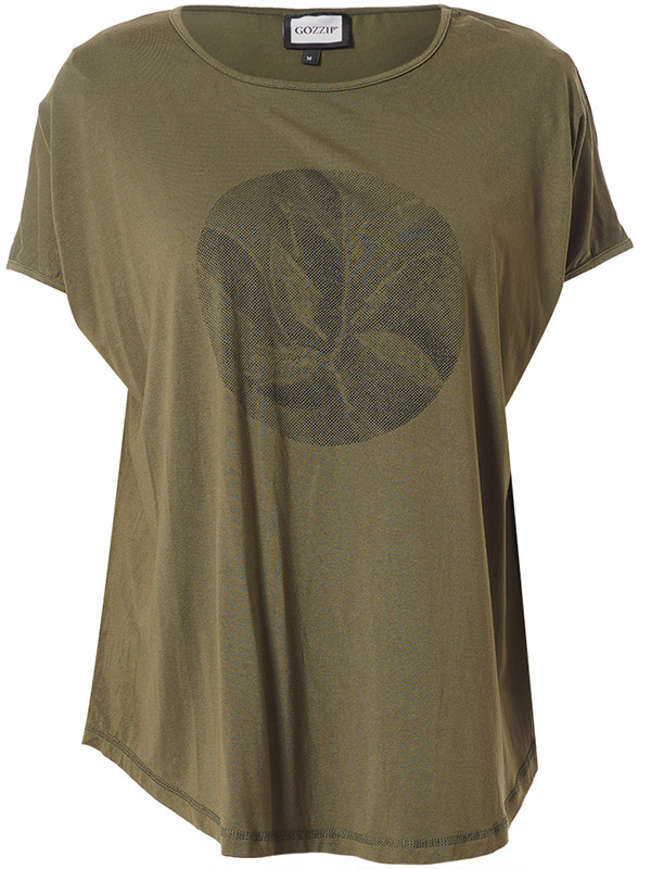 GGITTE - Plus Size T-shirt fra Gozzip