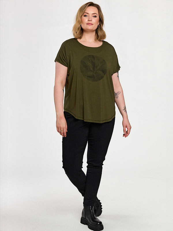 GGITTE - Plus Size T-shirt fra Gozzip