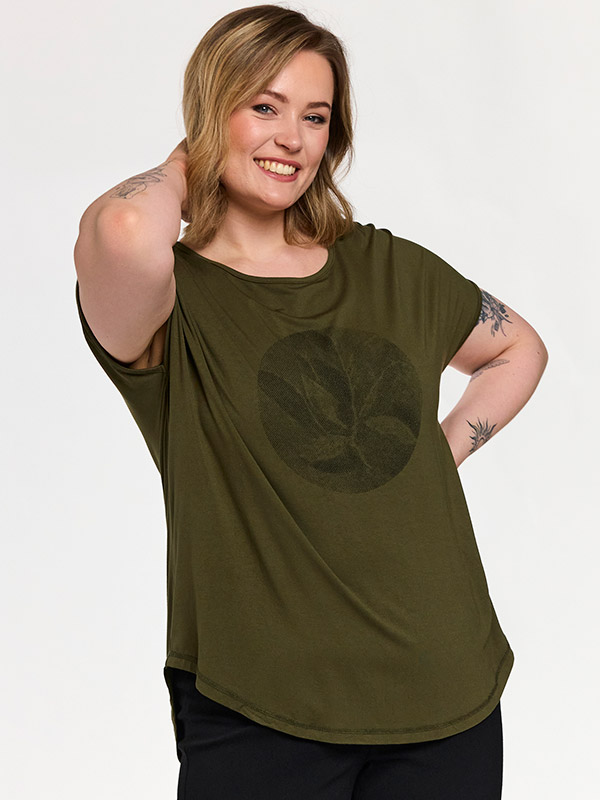 GGITTE - Plus Size T-shirt fra Gozzip