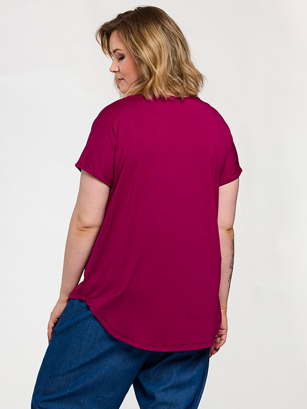 GGITTE - Plus Size T-shirt fra Gozzip