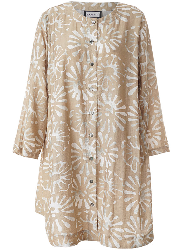 GJANA - Plus Size Tunic fra Gozzip