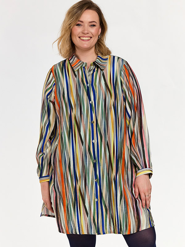 GJANNIT - Plus Size Overhemd fra Gozzip