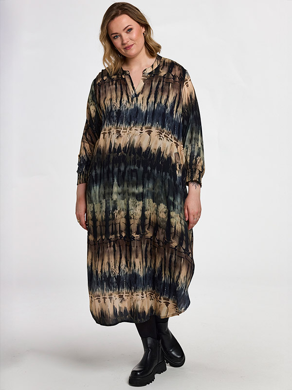 GVALDIS - Plus Size Jurk fra Gozzip