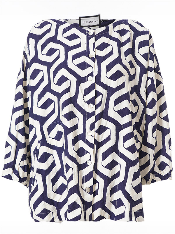 GANNBRIT - Plus Size Blouse fra Gozzip