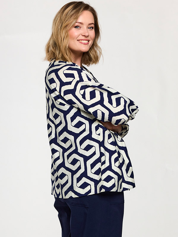 GANNBRIT - Plus Size Blouse fra Gozzip