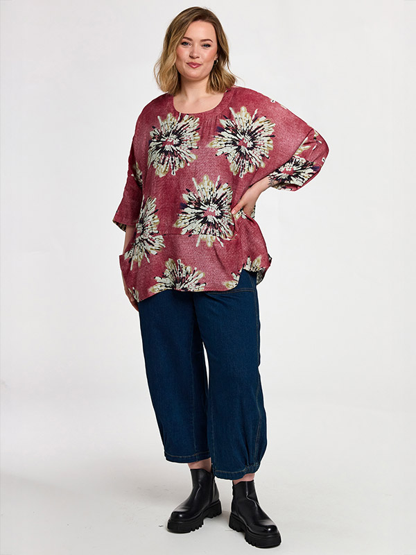 GELISSA - Plus Size Blouse fra Gozzip
