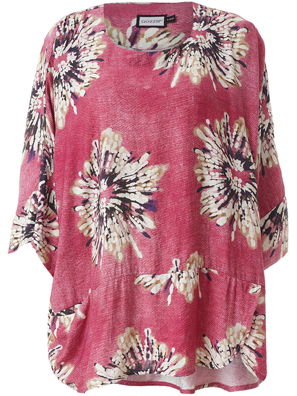 GELISSA - Plus Size Blouse fra Gozzip