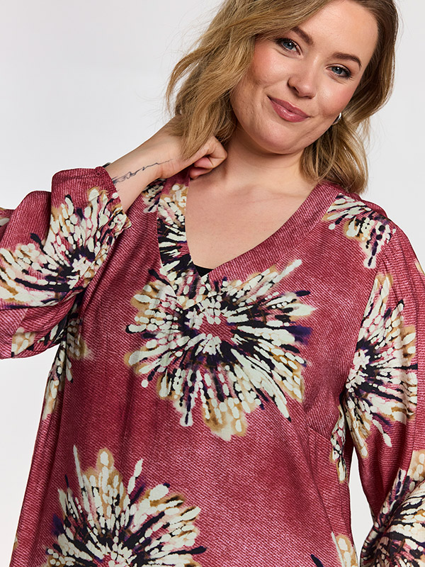 GMALENE - Plus Size Jurk fra Gozzip