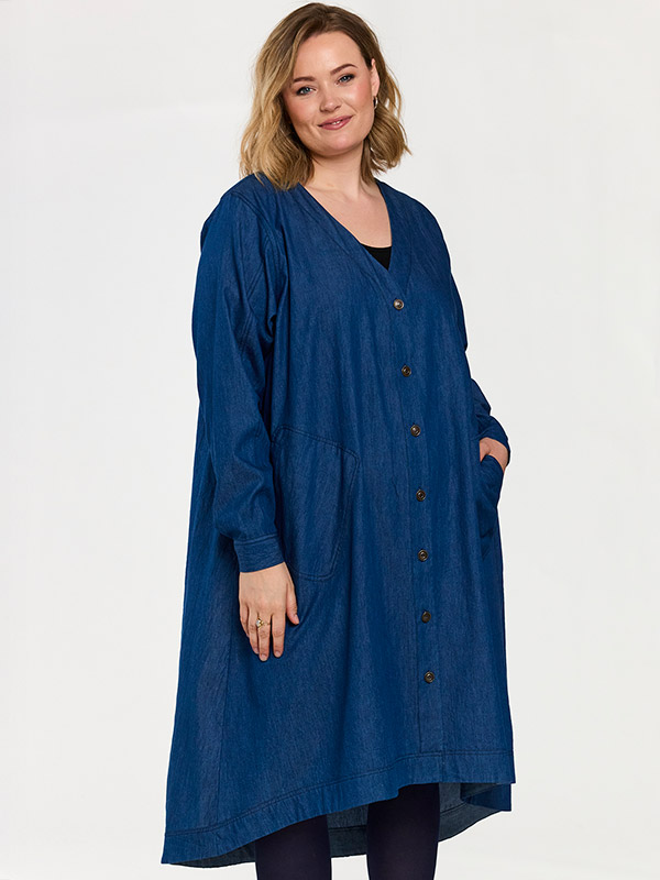 GNELLIE - Plus Size Jurk fra Gozzip