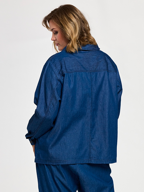 GSIA - Plus Size Overhemd fra Gozzip