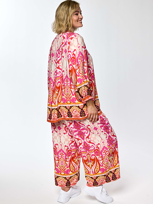 GIBEN - Plus Size Blouse fra Gozzip