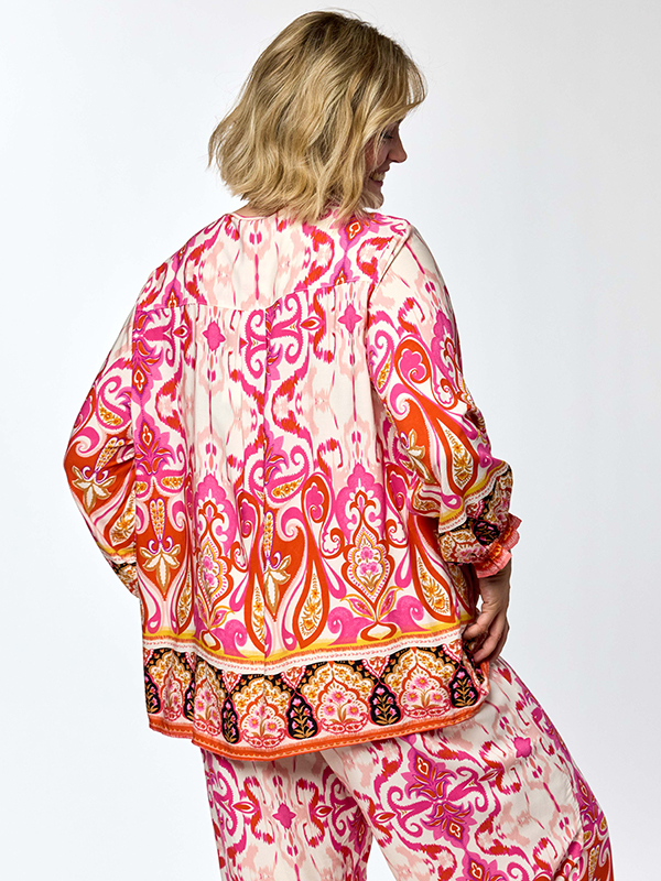 GIBEN - Plus Size Blouse fra Gozzip