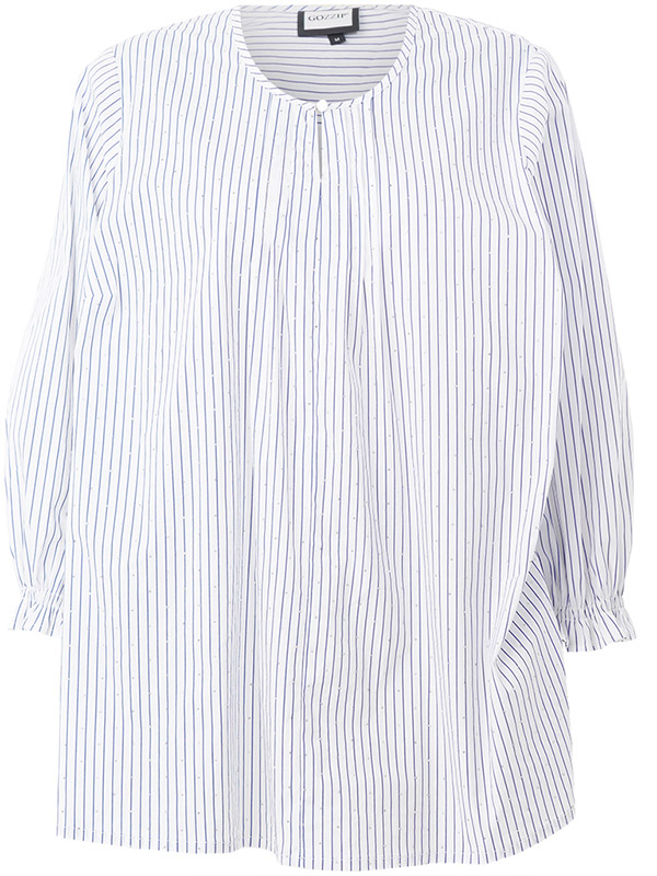 GIBEN - Plus Size Blouse fra Gozzip