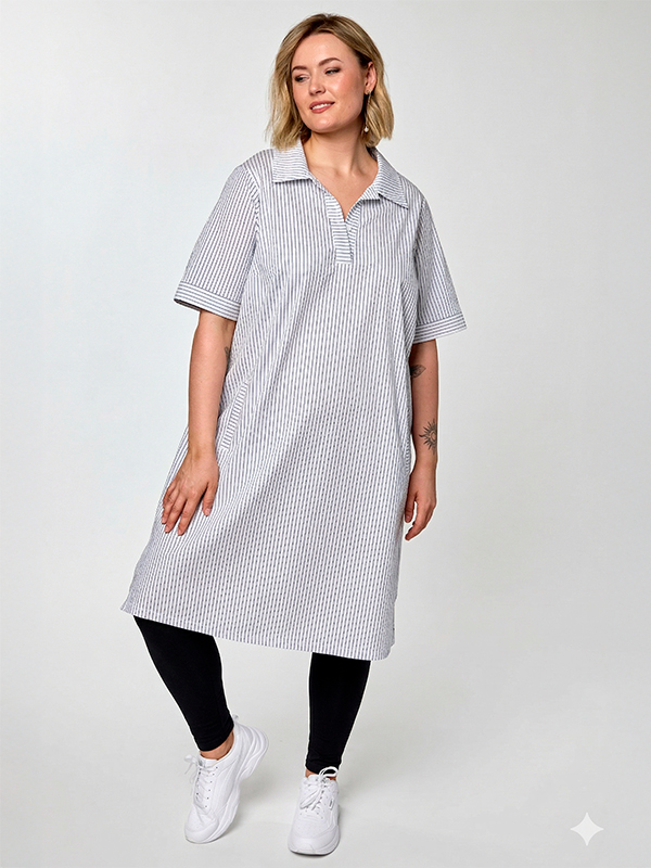 GFILIPPA - Plus Size Tunic fra Gozzip