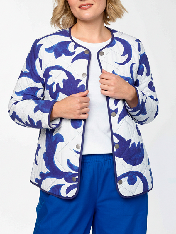 GLEAH - Plus Size Jas fra Gozzip