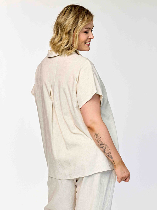 GKAISA - Plus Size Overhemd fra Gozzip