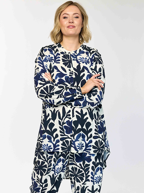 GAGNES - Plus Size Blouse fra Gozzip