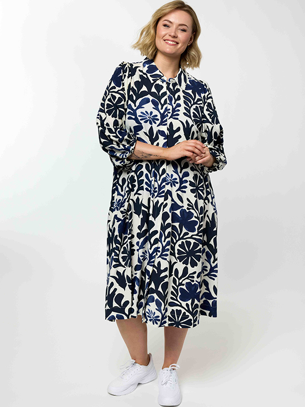 GNELLY - Plus Size Jurk fra Gozzip