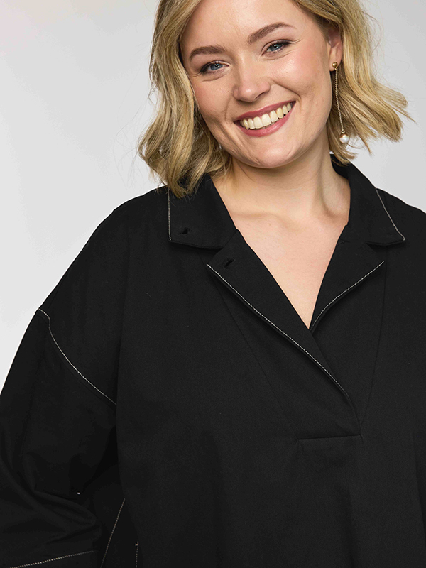 GPAULINE - Plus Size Tunic fra Gozzip