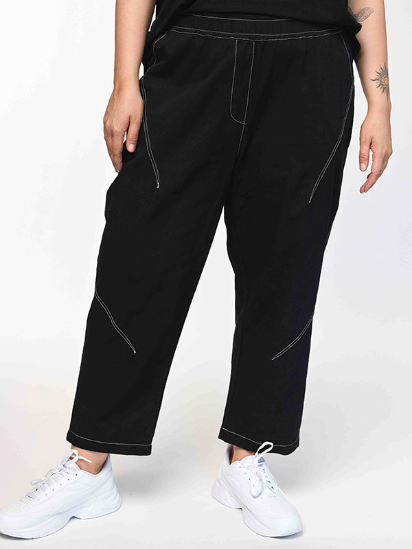 GPETRA - Plus Size Broek fra Gozzip