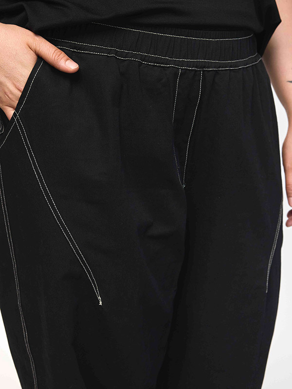 GPETRA - Plus Size Broek fra Gozzip